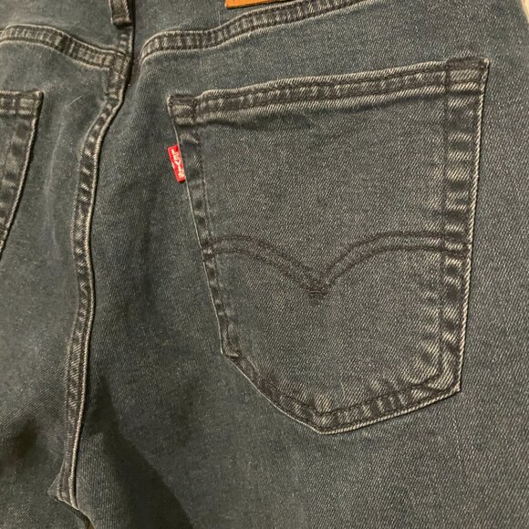 LEVIS 514 Jeans | Mens 30 x 30 BIG E Premium Denim Blue Vintage 70s Stretch - Picture 6 of 16